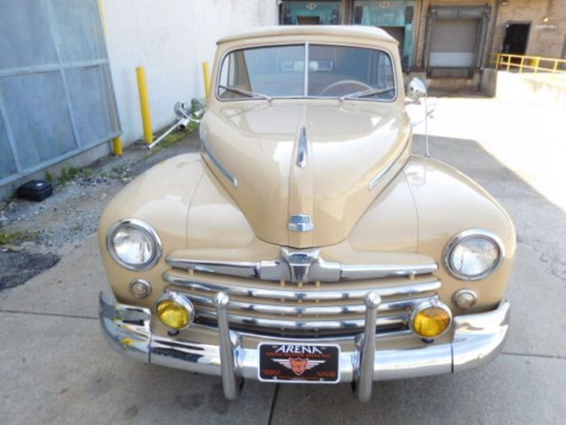 1948 Tan Ford SUPER DELUXE Convertible