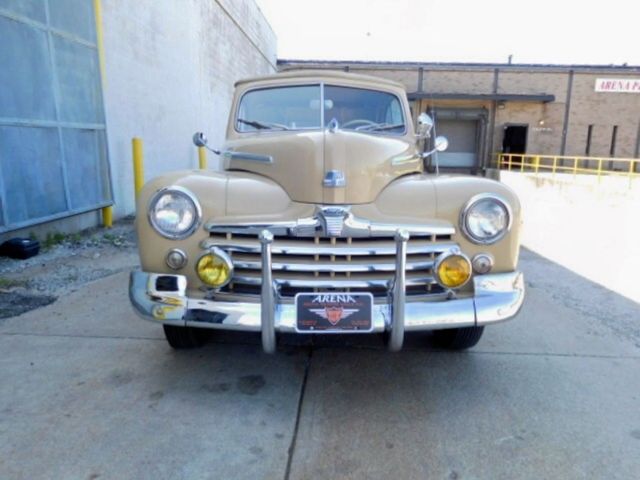 1948 Tan Ford SUPER DELUXE Convertible