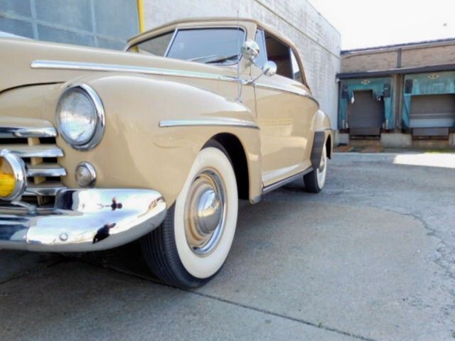 1948 Tan Ford SUPER DELUXE Convertible