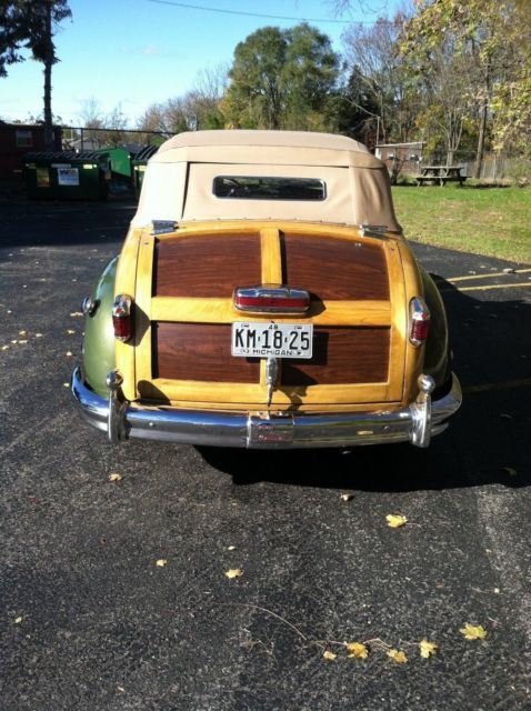 1948 Green Chrysler Town & Country Convertible