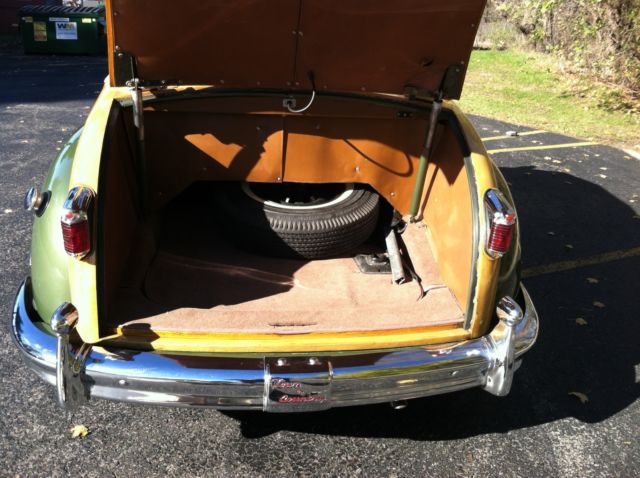 1948 Green Chrysler Town & Country Convertible