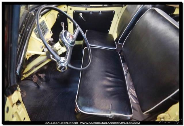 1948 Yellow Willys Jeepster