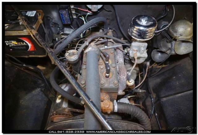 1948 Yellow Willys Jeepster