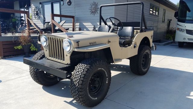 1948 Brown Willys CJ