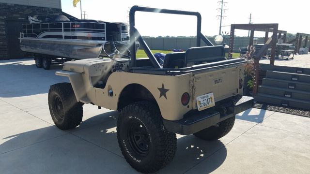 1948 Brown Willys CJ