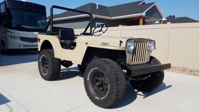 1948 Brown Willys CJ