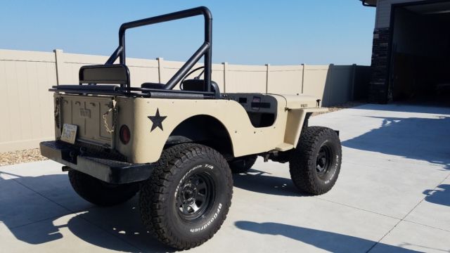 1948 Brown Willys CJ