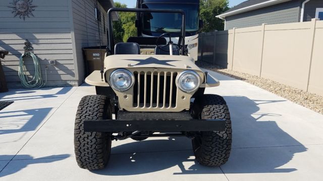 1948 Brown Willys CJ