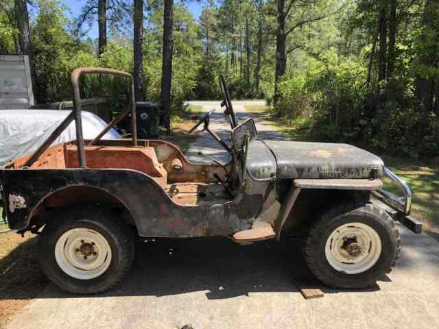 1948 Black Willys CJ-2A