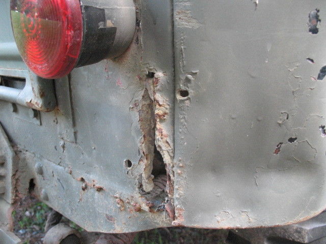 1948 olive drab Willys CJ2A Jeep