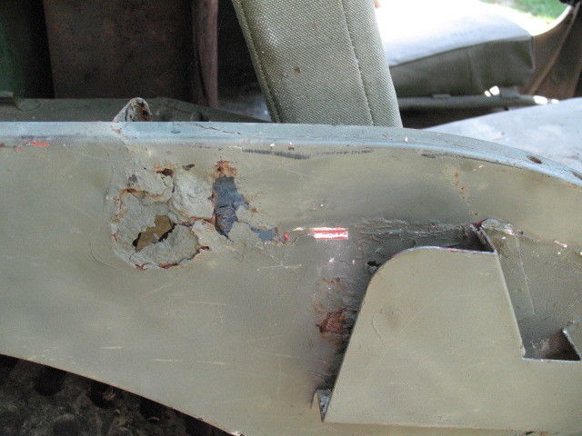 1948 olive drab Willys CJ2A Jeep