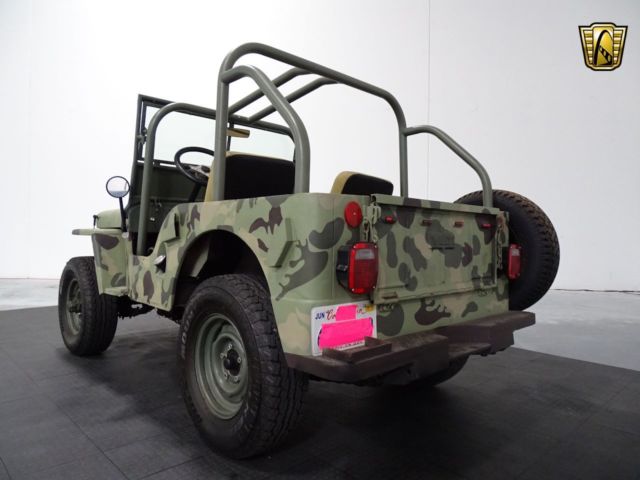 1948 Camouflague Willys CJ2A Convertible