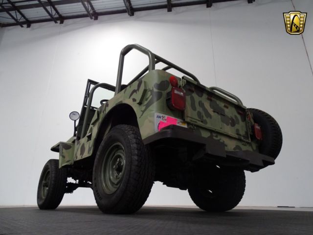 1948 Camouflague Willys CJ2A Convertible