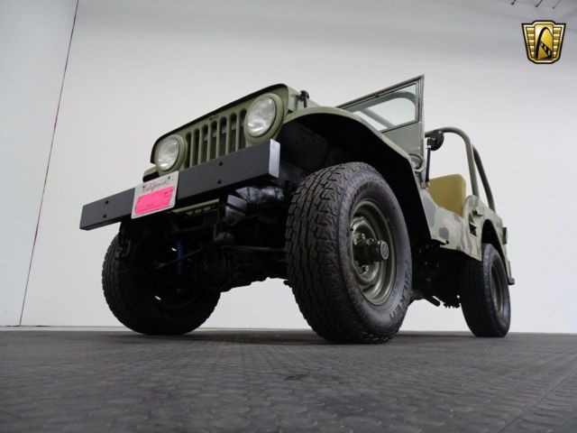 1948 Camouflague Willys CJ2A Convertible