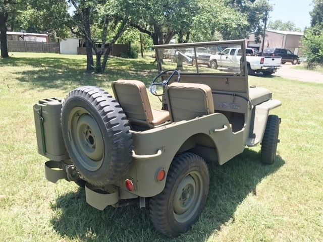 1948 Green Willys JEEP Coupe