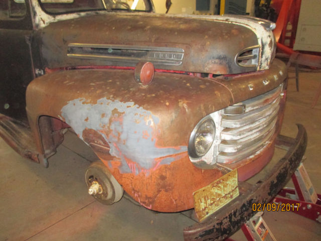 1949 Rust Ford Other Pickups Standard Cab Pickup