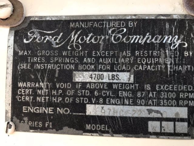 1949 White Ford Other Pickups Standard Cab Pickup