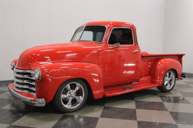 1949 Red Chevrolet 3100