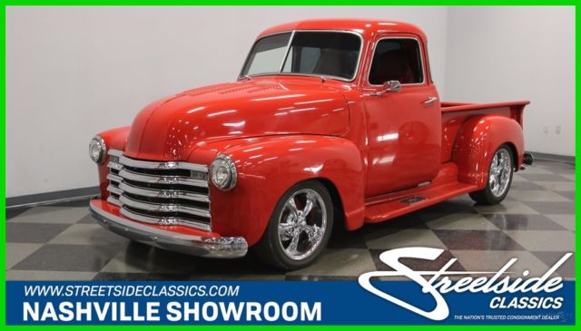 1949 Red Chevrolet 3100