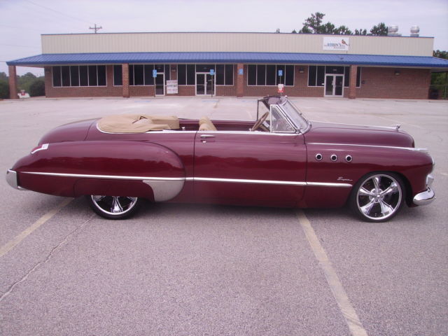 1949 Burgundy Buick Other Convertible