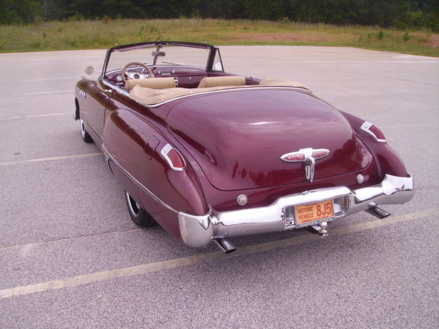1949 Burgundy Buick Other Convertible