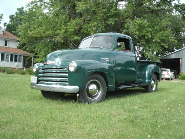 1949 DARK GREEN Chevrolet Other Pickups Pickup