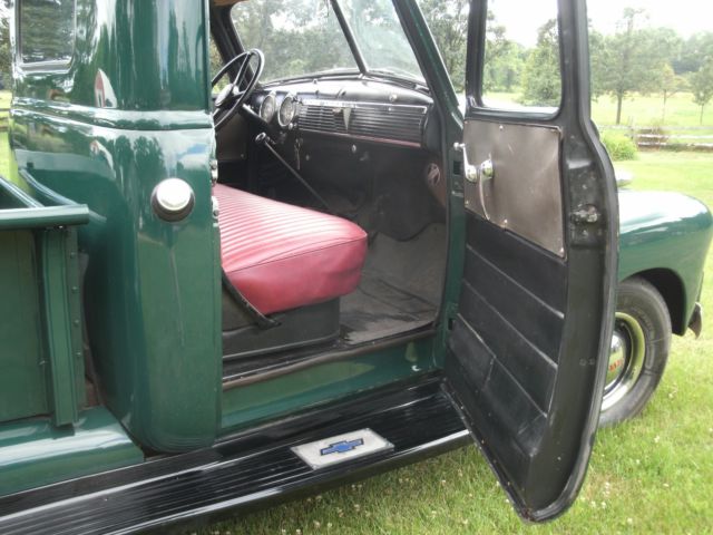 1949 DARK GREEN Chevrolet Other Pickups Pickup