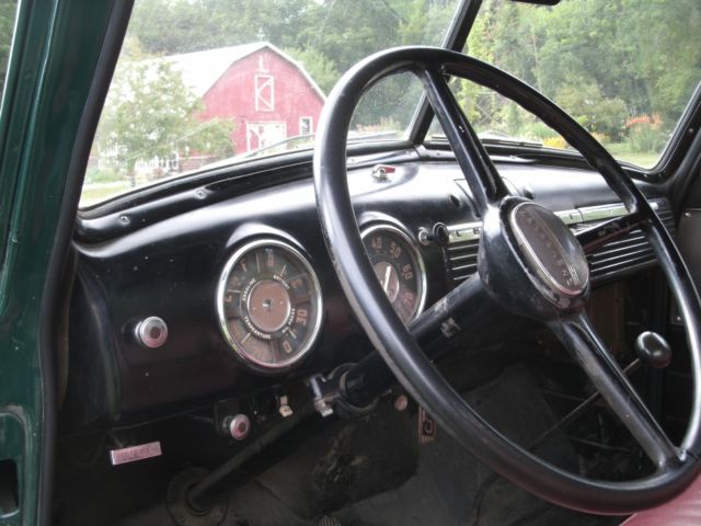 1949 DARK GREEN Chevrolet Other Pickups Pickup
