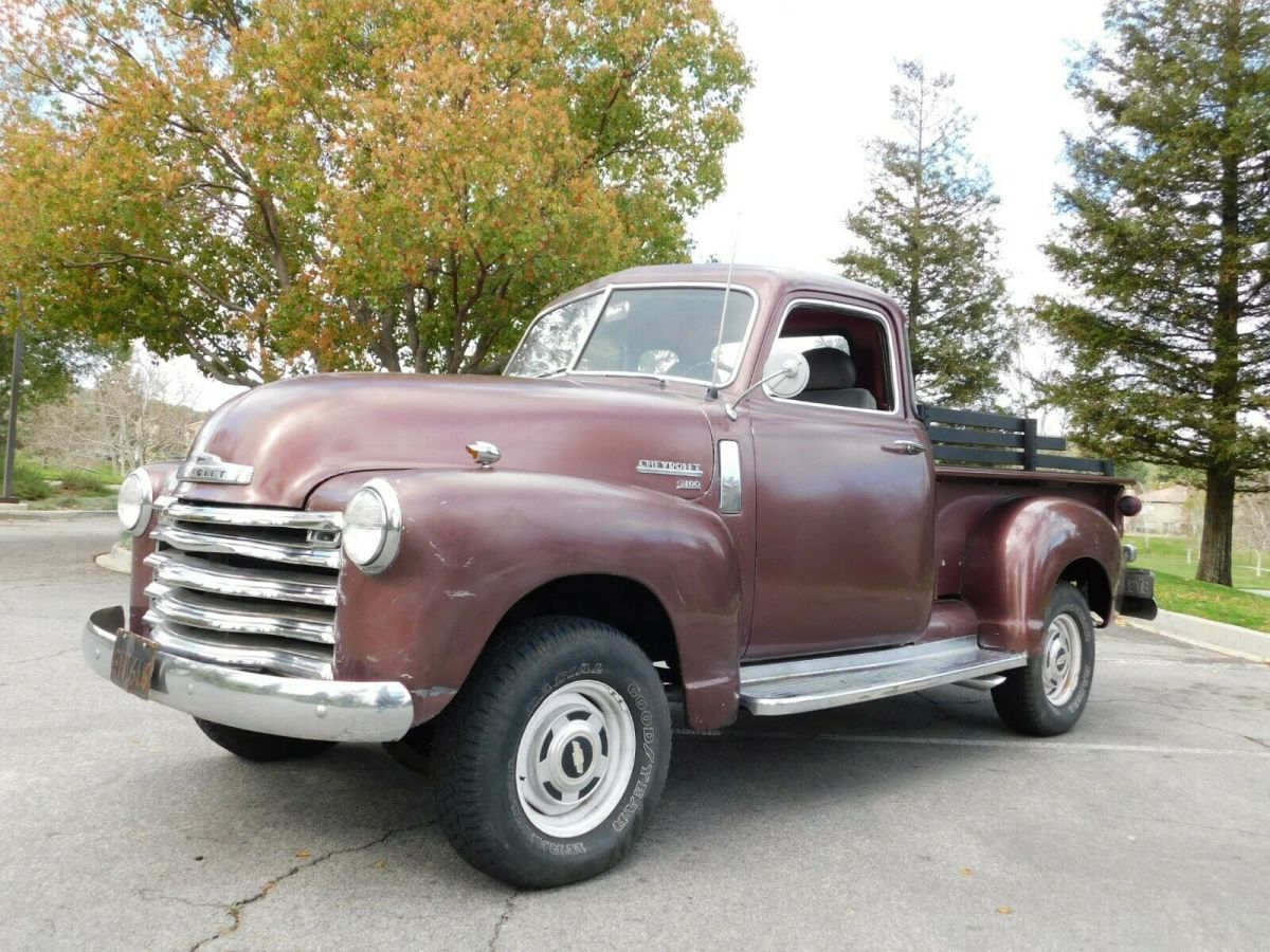 1949 Brown Chevrolet Other Pickups Standard Cab Pickup