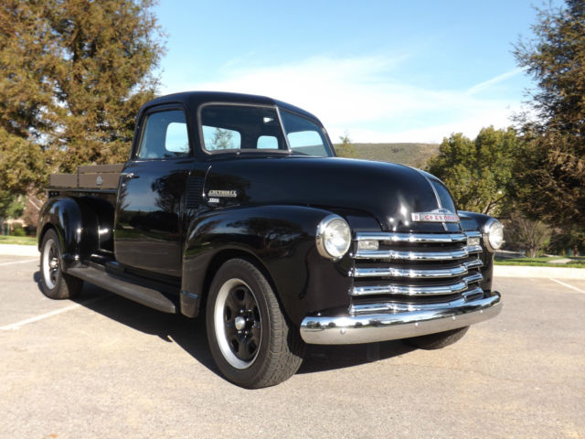 1949 MIDNIGHT BLACK Chevrolet Other Pickups PICKUP