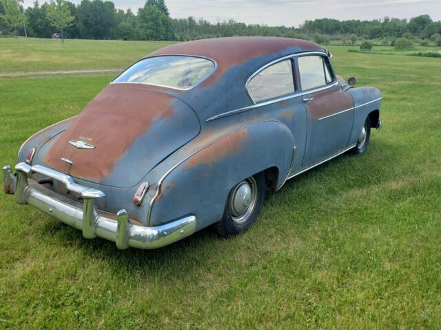 1949 Blue Chevrolet Fleetline