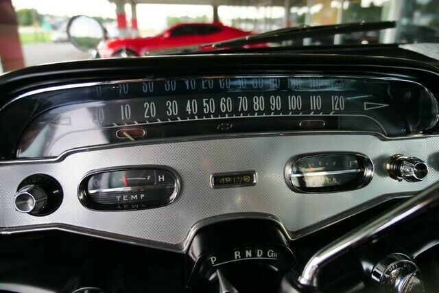 1958 Black Chevrolet Impala Sedan