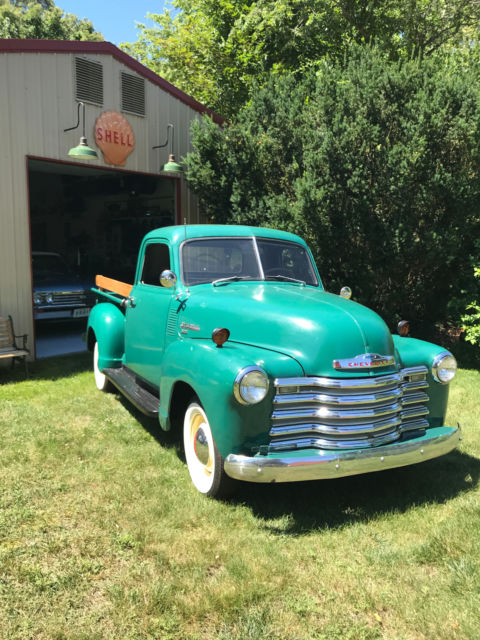 1949 Green Chevrolet Other Pickups 3100 Pickup 1/2 ton