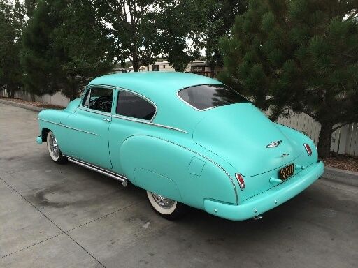 1949 black tuck and roll Chevrolet Other 2 dr sedan