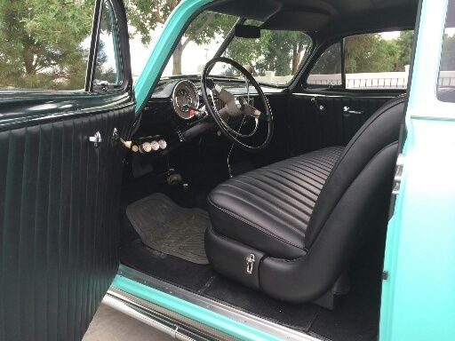 1949 black tuck and roll Chevrolet Other 2 dr sedan
