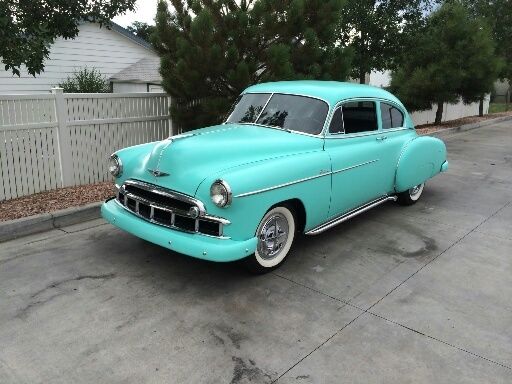 1949 black tuck and roll Chevrolet Other 2 dr sedan