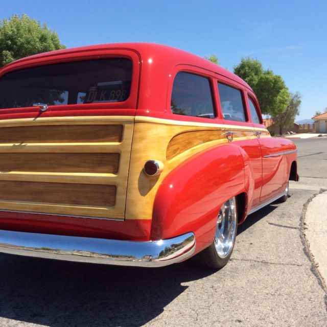 1949 Red Chevrolet Other Pickups Woody coupe