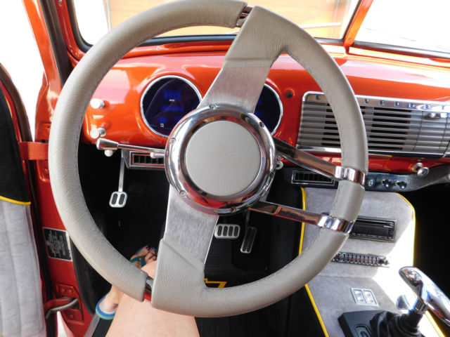 1949 Hugger Orange Chevrolet Panel Van