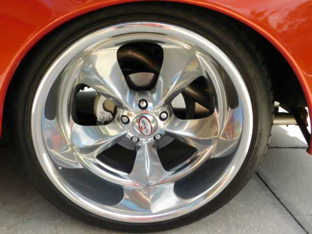 1949 Hugger Orange Chevrolet Panel Van