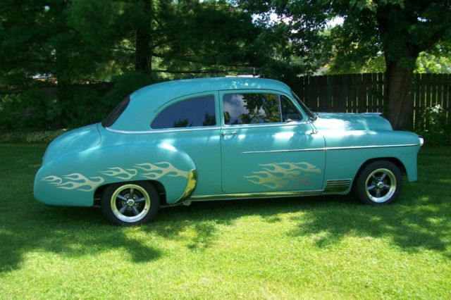 1949 Teal Chevrolet Bel Air/150/210 Sedan