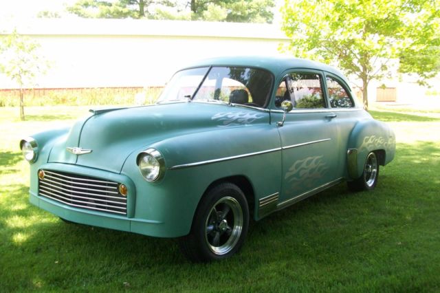 1949 Teal Chevrolet Bel Air/150/210 Sedan