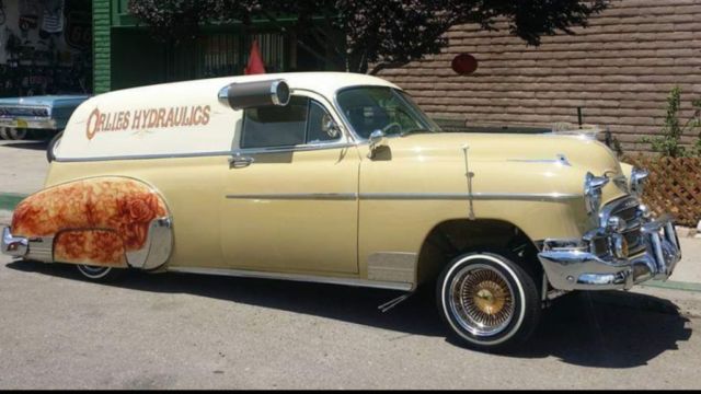 1949 Cream Chevrolet Chevy Sedan Delivery