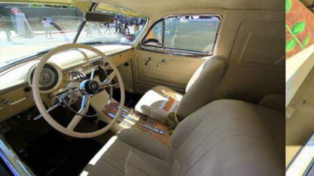 1949 Cream Chevrolet Chevy Sedan Delivery
