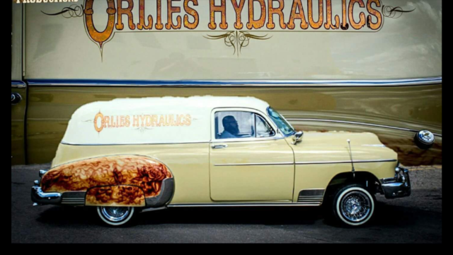 1949 Cream Chevrolet Chevy Sedan Delivery