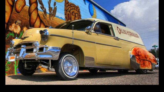 1949 Cream Chevrolet Chevy Sedan Delivery