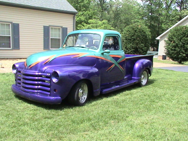 1949 Teal, Tangerine, Purple Chevrolet Other Pickups Standard Cab Pickup