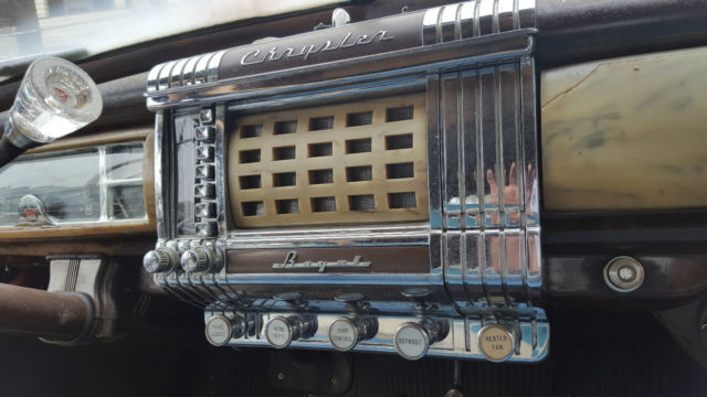 1949 Blue Chrysler Windsor