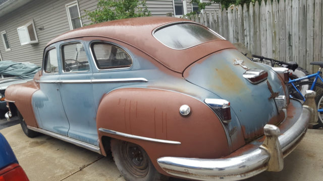 1949 Blue Chrysler Windsor