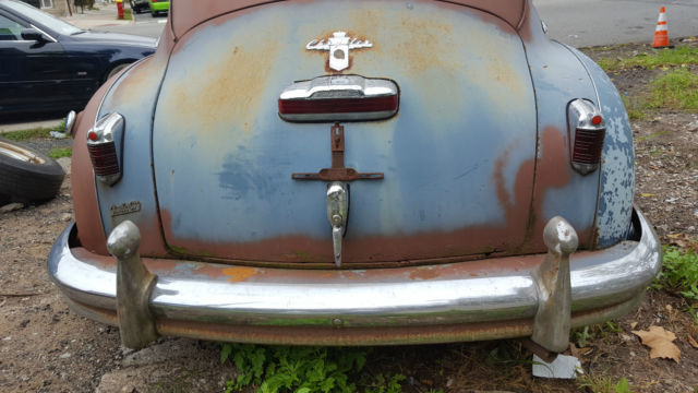 1949 Blue Chrysler Windsor