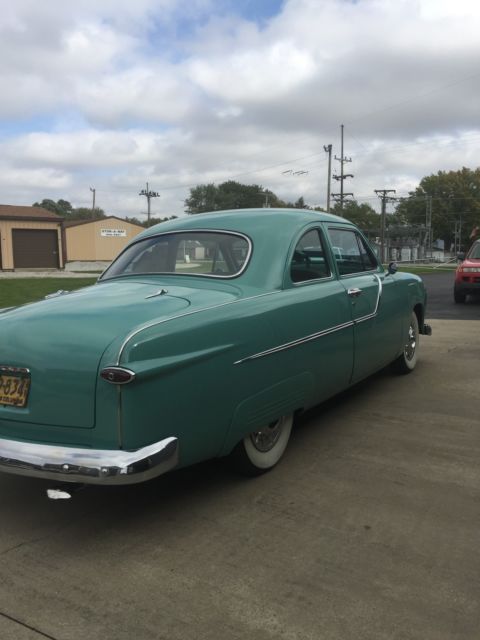1949 Green Ford Club Coupe